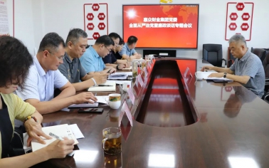 惠眾財(cái)金投資集團(tuán)黨委全面從嚴(yán)治黨暨廉政談話專題會議