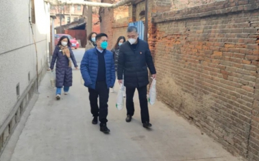 迎春送暖丨惠眾財金集團各黨支部走訪慰問困難群眾