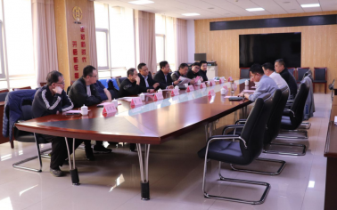 濱州市發(fā)改委黨組副書記、市發(fā)展改革服務中心主任李解放一行到惠眾財金集團調(diào)研