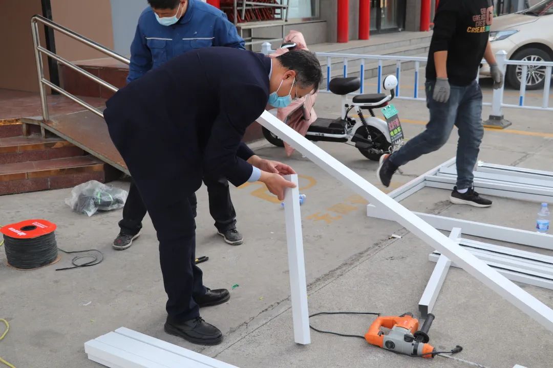 扛起“硬核”擔(dān)當(dāng) 筑牢抗疫防線 ——抗擊疫情，惠眾財金集團在行動(圖4)